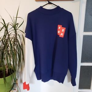 Puma x ADER colourblock crewneck